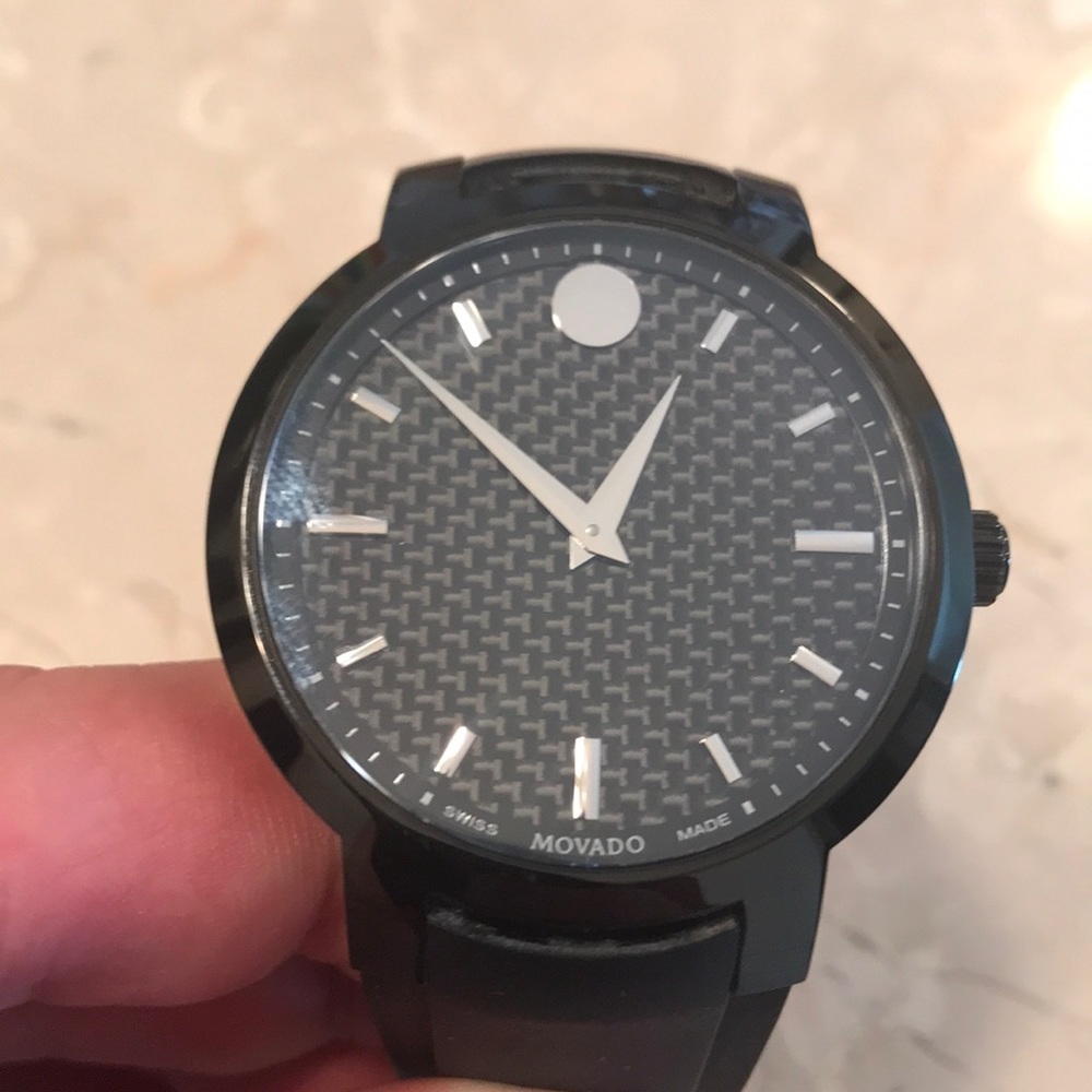 Movado Gravity Carbon Fiber Watch